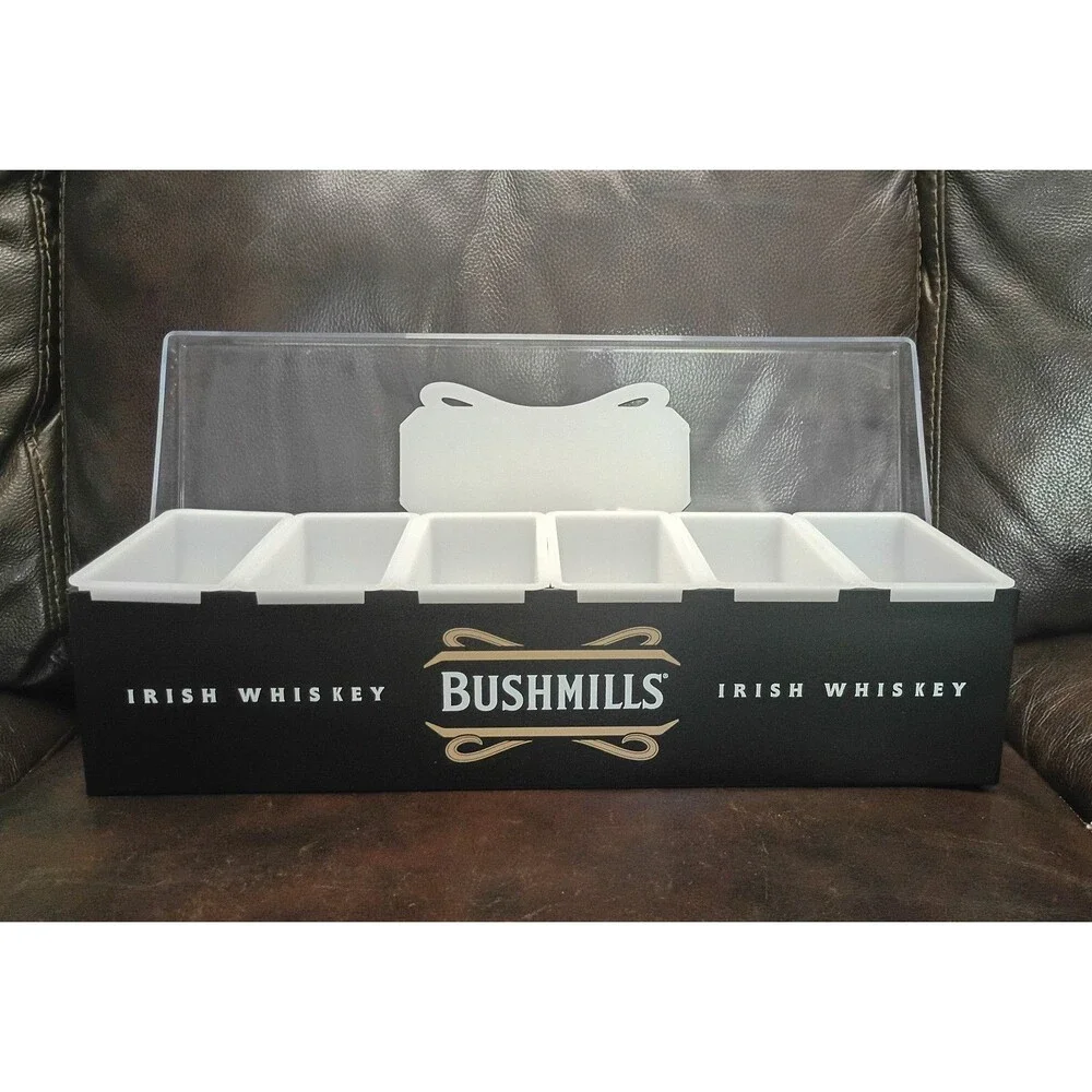 Bushmills Irish whiskey garnish bar caddy promotional bar swag merchandise